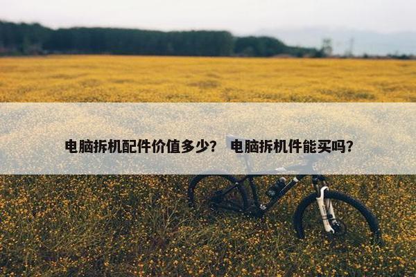 电脑拆机配件价值多少？ 电脑拆机件能买吗？
