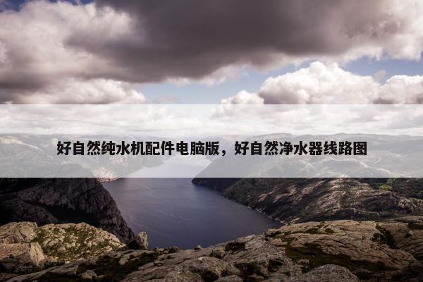 好自然纯水机配件电脑版，好自然净水器线路图