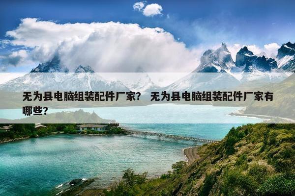 无为县电脑组装配件厂家？ 无为县电脑组装配件厂家有哪些？