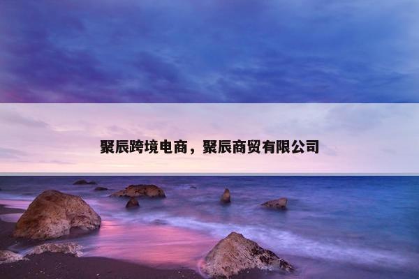 聚辰跨境电商，聚辰商贸有限公司