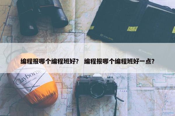 编程报哪个编程班好？ 编程报哪个编程班好一点？