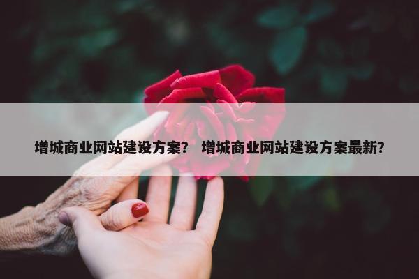 增城商业网站建设方案？ 增城商业网站建设方案最新？