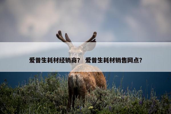 爱普生耗材经销商？ 爱普生耗材销售网点？