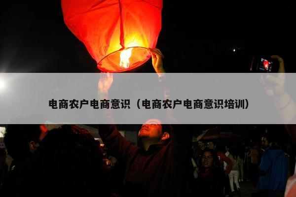 电商农户电商意识（电商农户电商意识培训）