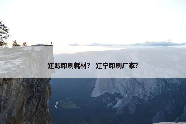 辽源印刷耗材？ 辽宁印刷厂家？