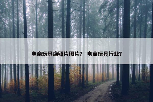 电商玩具店照片图片？ 电商玩具行业？