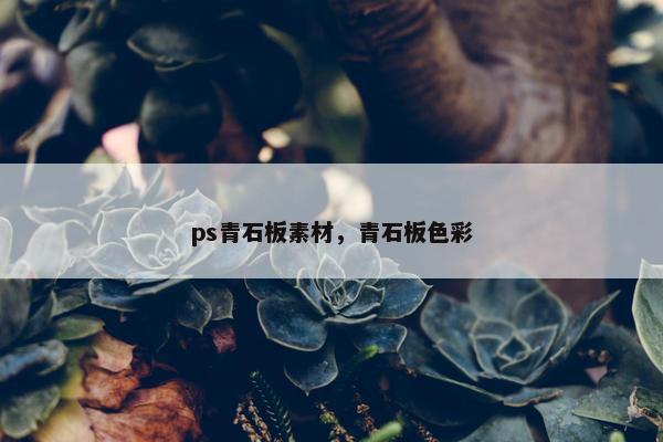ps青石板素材，青石板色彩