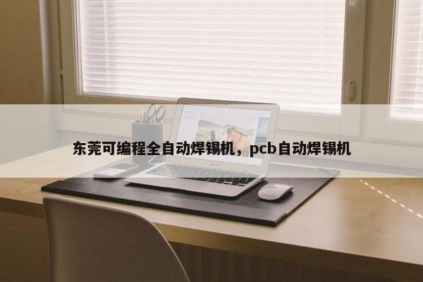东莞可编程全自动焊锡机，pcb自动焊锡机