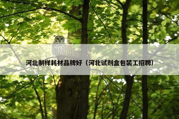 河北制样耗材品牌好（河北试剂盒包装工招聘）