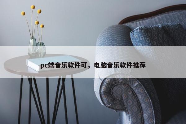 pc端音乐软件可，电脑音乐软件推荐