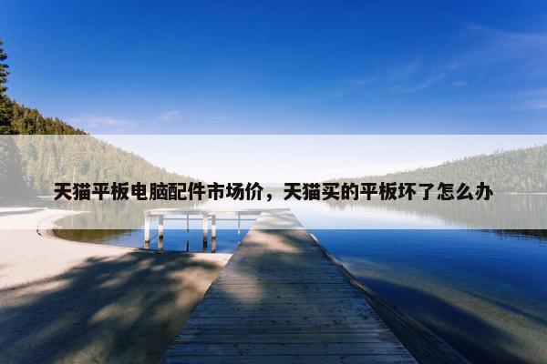 天猫平板电脑配件市场价，天猫买的平板坏了怎么办