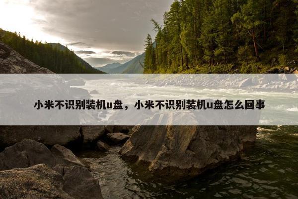 小米不识别装机u盘，小米不识别装机u盘怎么回事