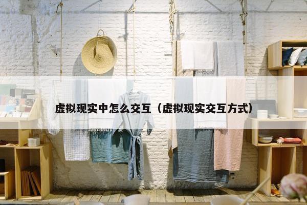虚拟现实中怎么交互（虚拟现实交互方式）