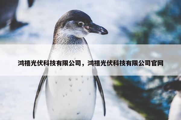 鸿禧光伏科技有限公司，鸿禧光伏科技有限公司官网
