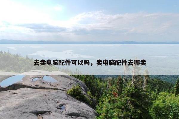 去卖电脑配件可以吗，卖电脑配件去哪卖