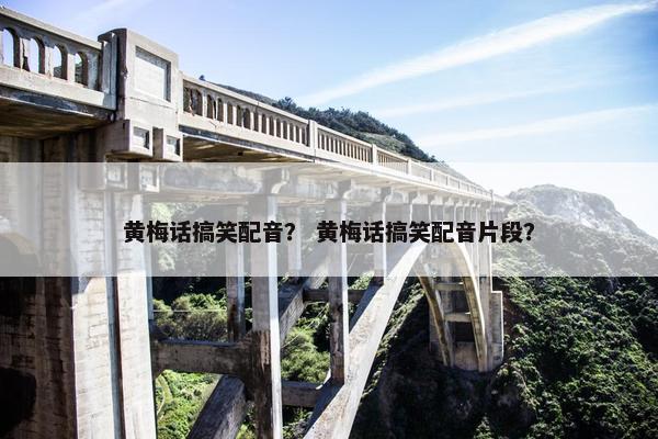 黄梅话搞笑配音？ 黄梅话搞笑配音片段？