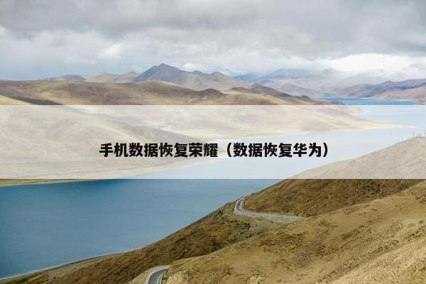 手机数据恢复荣耀（数据恢复华为）