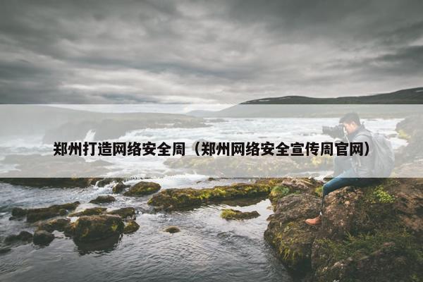 郑州打造网络安全周（郑州网络安全宣传周官网）
