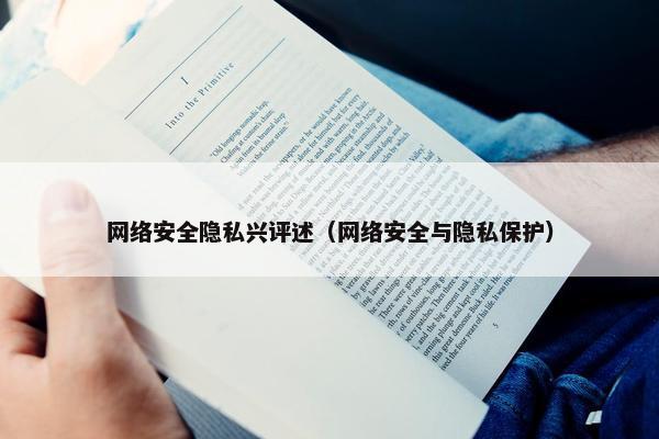 网络安全隐私兴评述（网络安全与隐私保护）