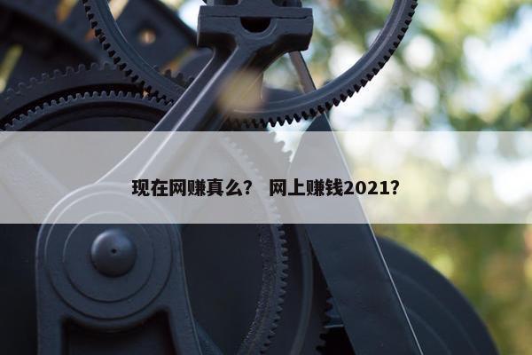 现在网赚真么？ 网上赚钱2021？