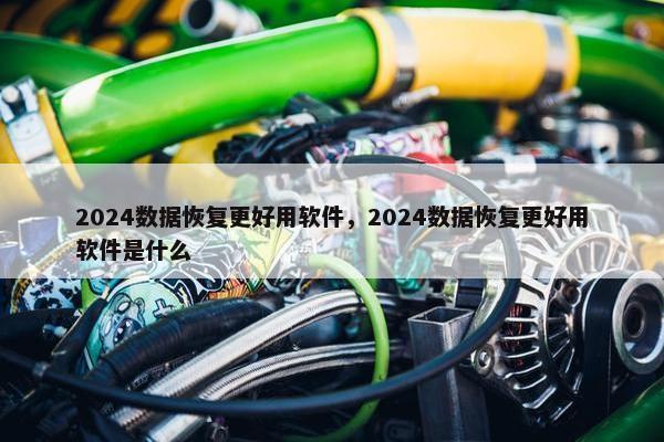 2024数据恢复更好用软件，2024数据恢复更好用软件是什么
