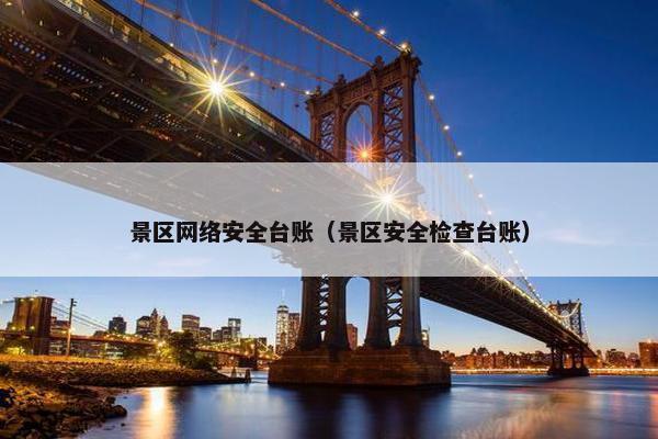 景区网络安全台账（景区安全检查台账）