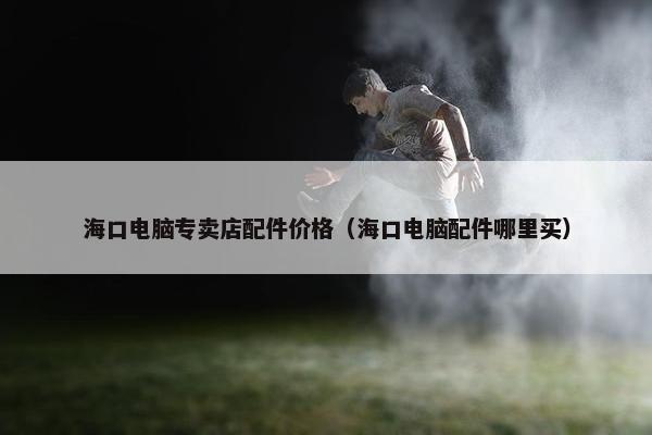 海口电脑专卖店配件价格（海口电脑配件哪里买）