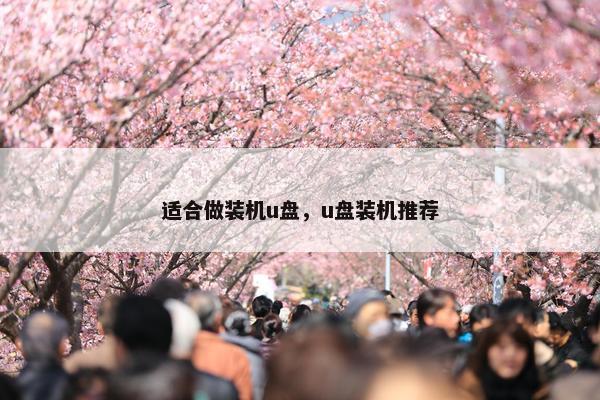 适合做装机u盘，u盘装机推荐