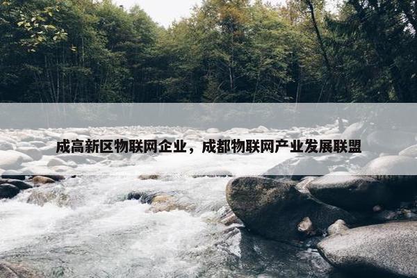 成高新区物联网企业，成都物联网产业发展联盟