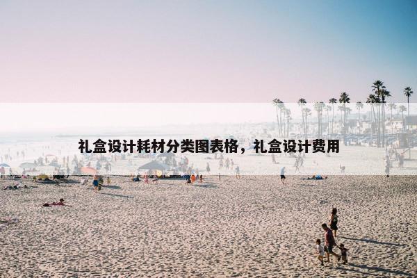 礼盒设计耗材分类图表格，礼盒设计费用