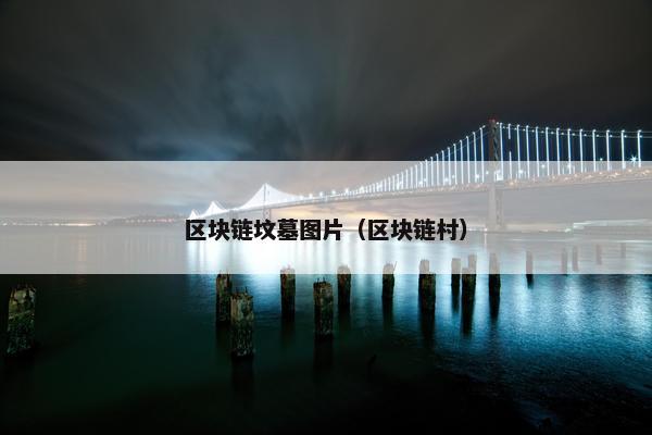 区块链坟墓图片（区块链村）