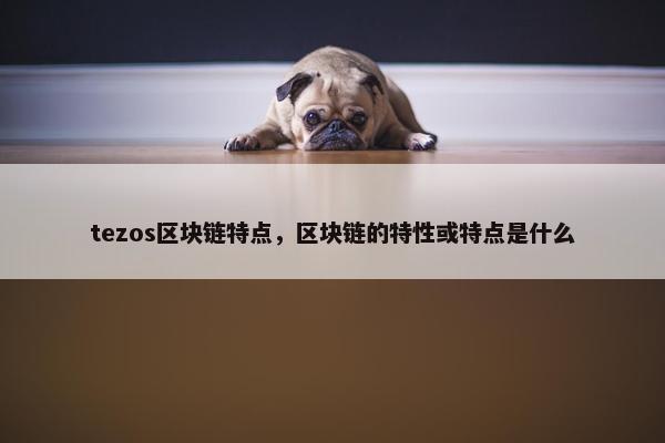 tezos区块链特点，区块链的特性或特点是什么