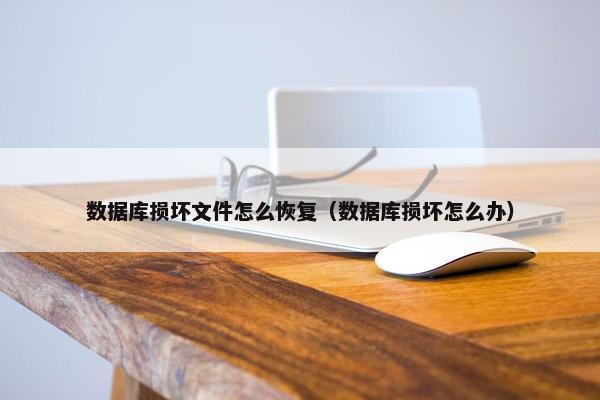 数据库损坏文件怎么恢复（数据库损坏怎么办）