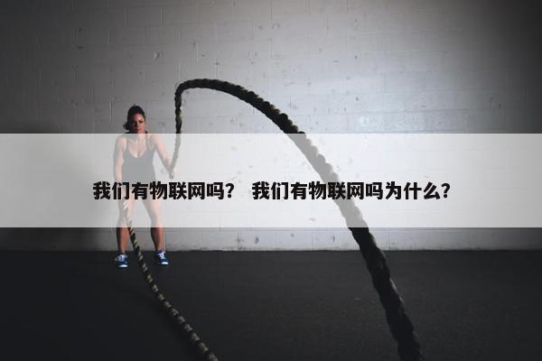 我们有物联网吗？ 我们有物联网吗为什么？