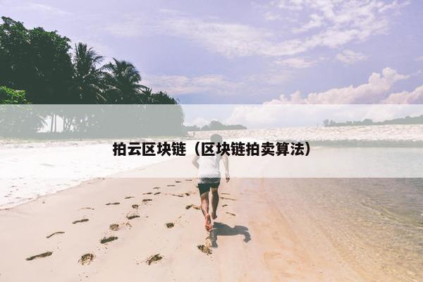 拍云区块链（区块链拍卖算法）