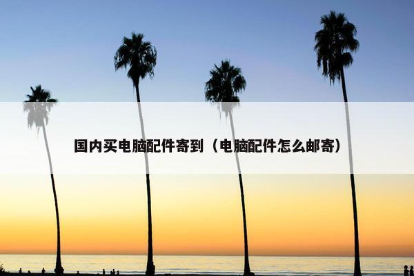 国内买电脑配件寄到（电脑配件怎么邮寄）