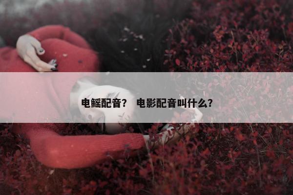 电鳐配音？ 电影配音叫什么？