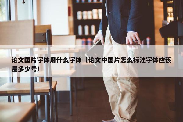 论文图片字体用什么字体（论文中图片怎么标注字体应该是多少号）