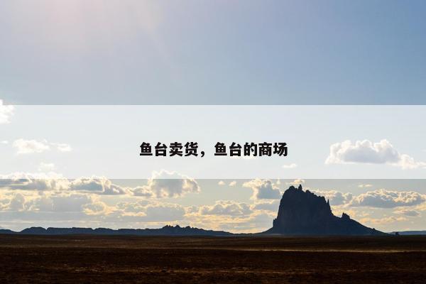 鱼台卖货，鱼台的商场