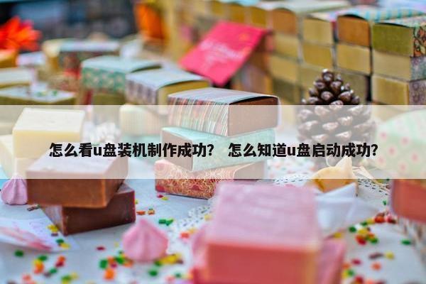 怎么看u盘装机制作成功？ 怎么知道u盘启动成功？