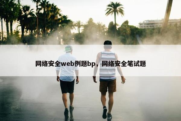 网络安全web例题bp，网络安全笔试题