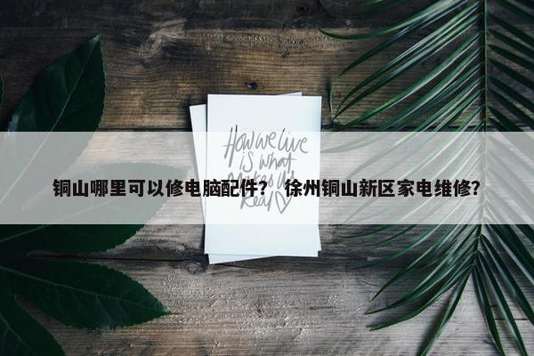 铜山哪里可以修电脑配件？ 徐州铜山新区家电维修？