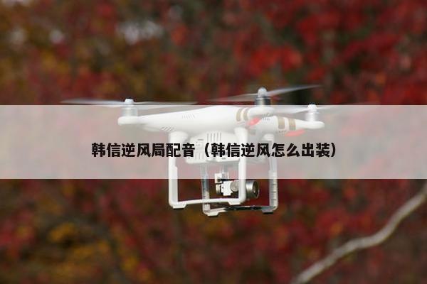 韩信逆风局配音（韩信逆风怎么出装）