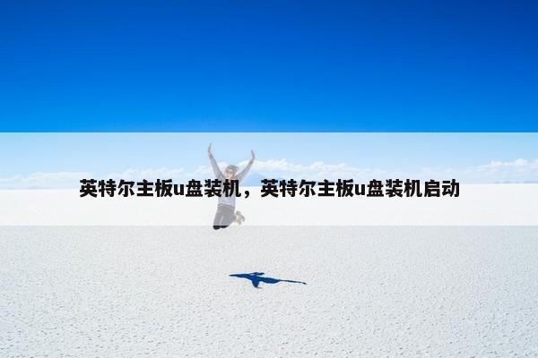 英特尔主板u盘装机，英特尔主板u盘装机启动