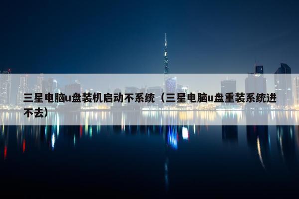 三星电脑u盘装机启动不系统（三星电脑u盘重装系统进不去）
