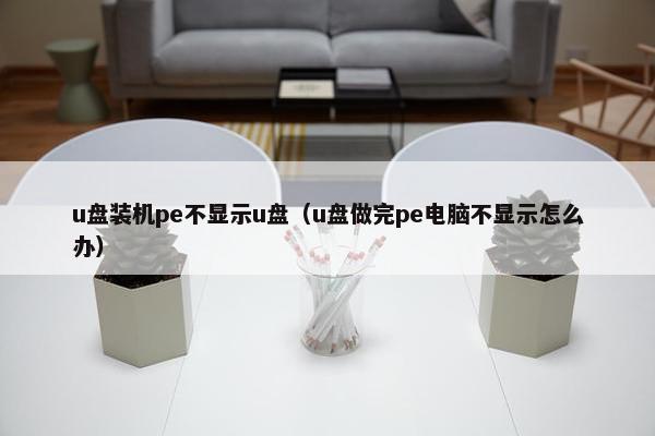 u盘装机pe不显示u盘（u盘做完pe电脑不显示怎么办）