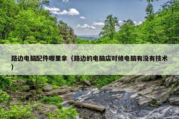 路边电脑配件哪里拿（路边的电脑店对修电脑有没有技术）