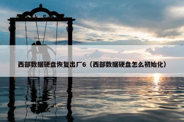 西部数据硬盘恢复出厂6（西部数据硬盘怎么初始化）