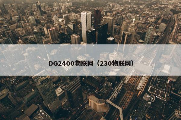 DG2400物联网（230物联网）